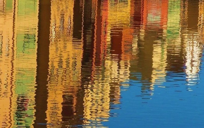 City reflection